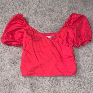 Urban outfitters red top